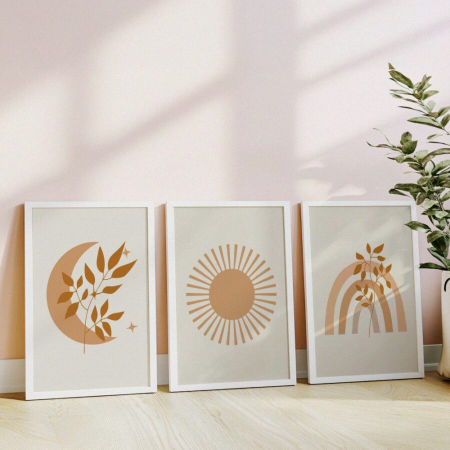 Mural Tríptico Forma