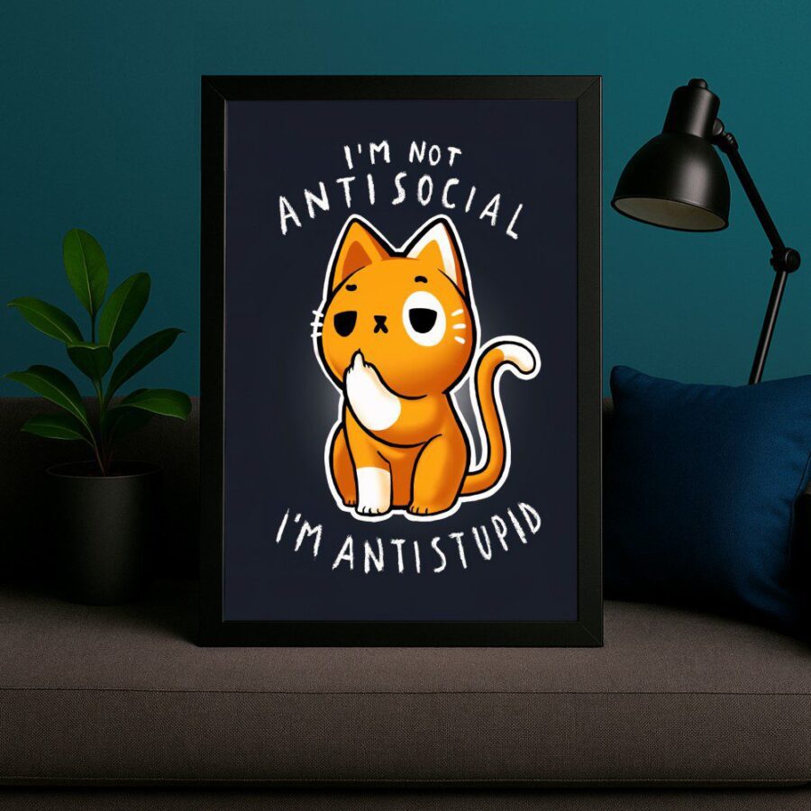 Cuadro de Antisocial Cat