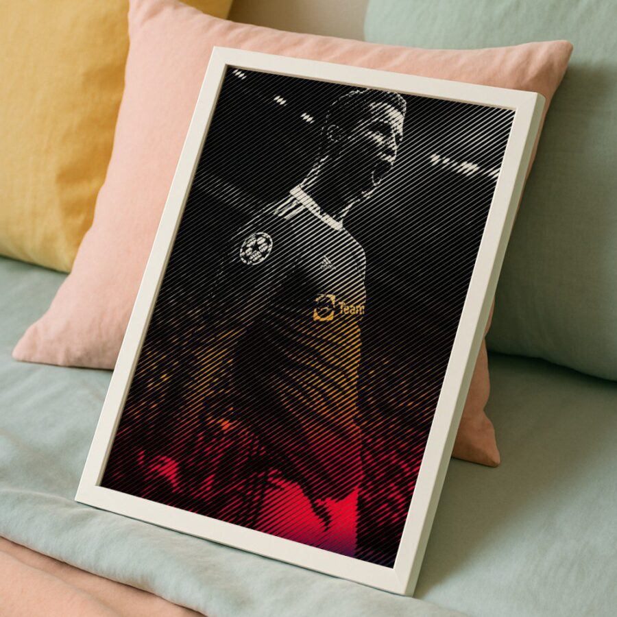 Cuadro de Cristiano Ronaldo