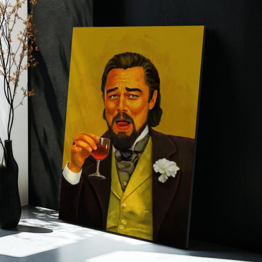 Cuadro de Leo DiCaprio Meme