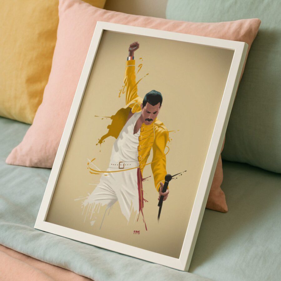 Cuadro de Freddie Mercury