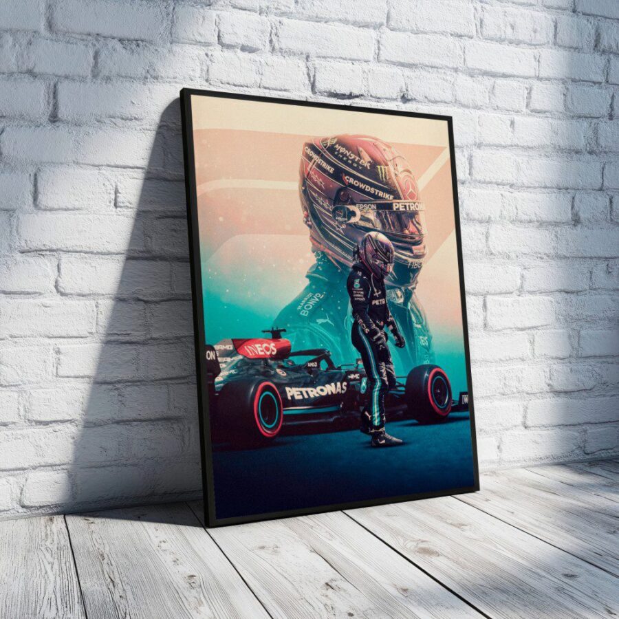 Cuadro de Lewis Hamilton