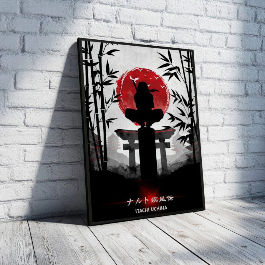 Cuadro de Itachi Uchiha