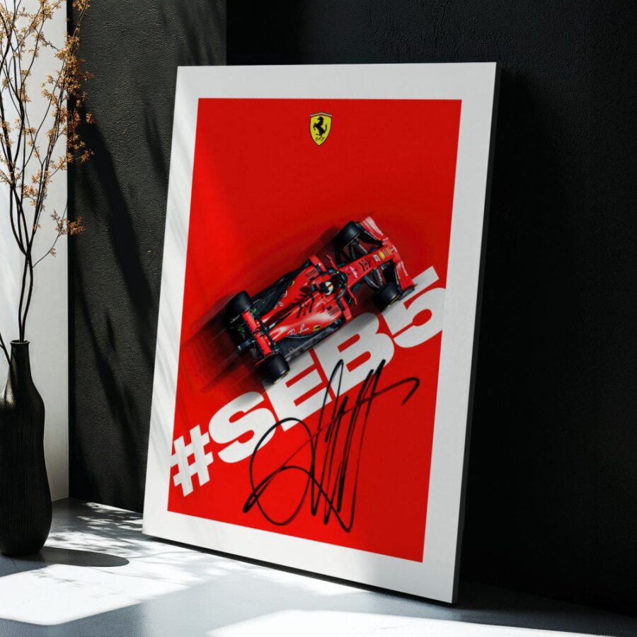 Cuadro de Sebastian Vettel