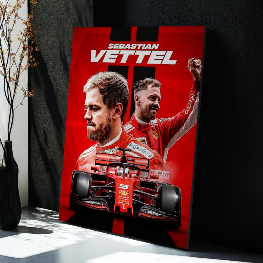 Cuadro de Sebastian Vettel