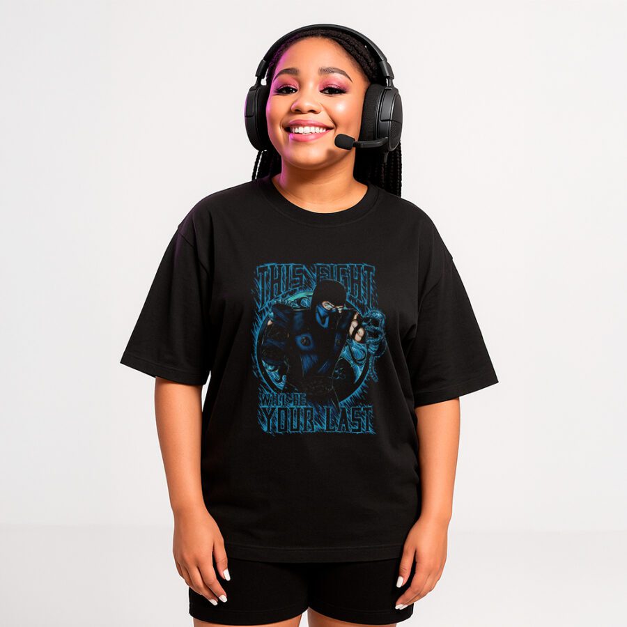 Remera de Sub Zero - Mortal Kobat