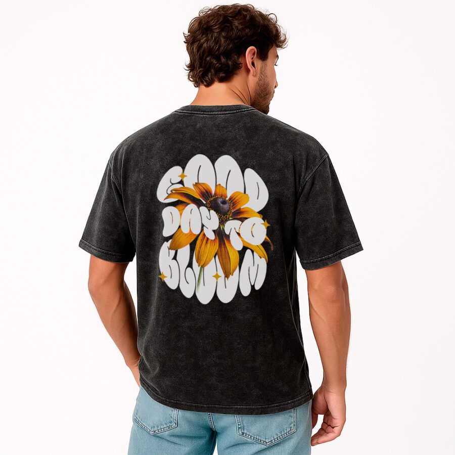 Remera Acid Wash de Good Day to Bloom