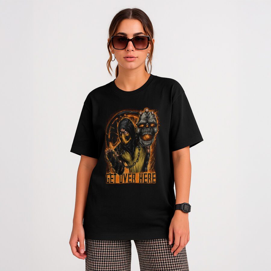 Remera de  Scorpion - Mortal Kobat